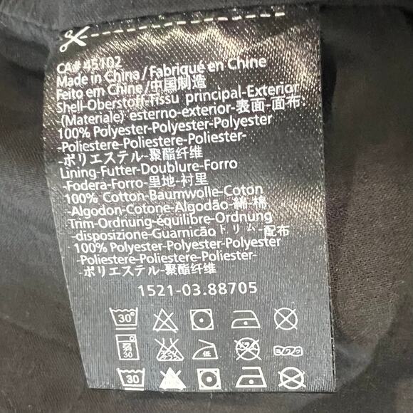 Maison Scotch Black Layered Sleeveless Round Neck Pullover Shift Dress sz 1 / S - Picture 8 of 11